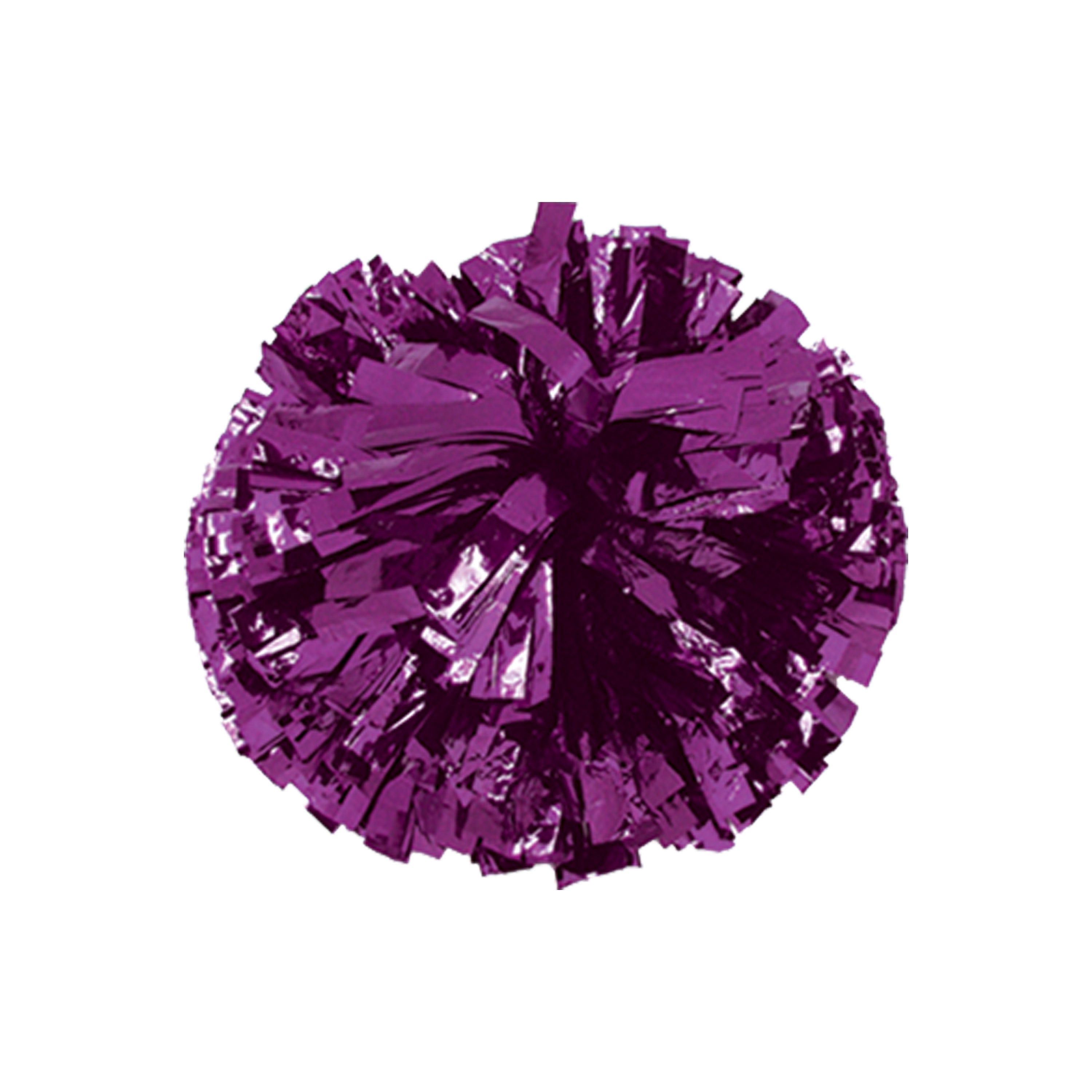 Poms metálicos